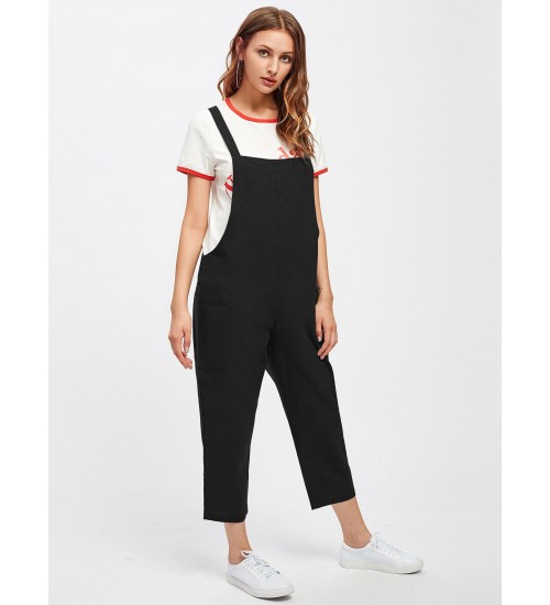 Pocket Side Overall Utility Pants