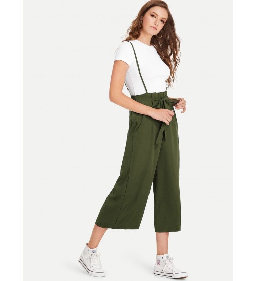 Front Pleated Back Jumpsuit