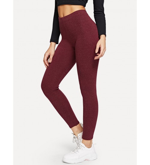 Sparkle Stretch Knit Gym Leggings