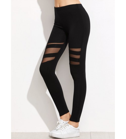 Mesh Insert Leggings