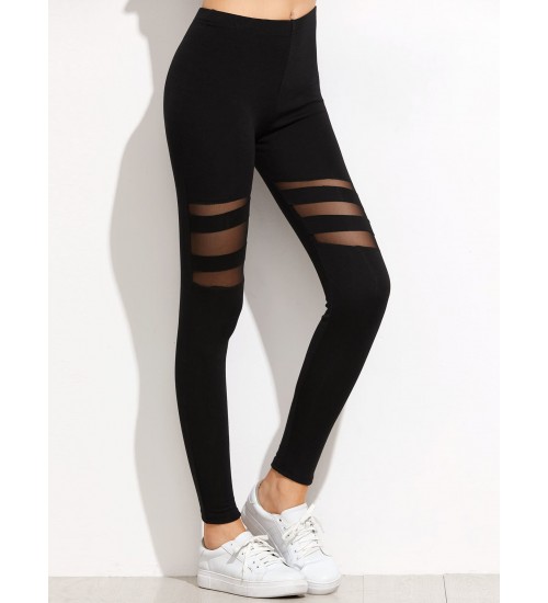 Mesh Insert Leggings