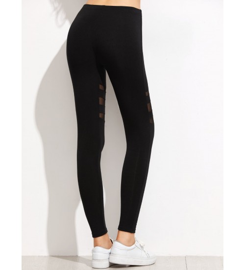 Mesh Insert Leggings